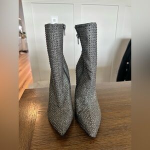 Steve Madden sequin stud boots